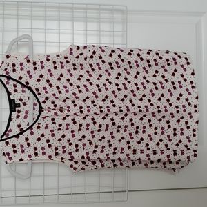 Cute sunglasses print top